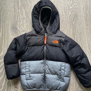 Toddler reversible north face coat